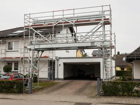 Sonderkonstruktion mit Überbrückung